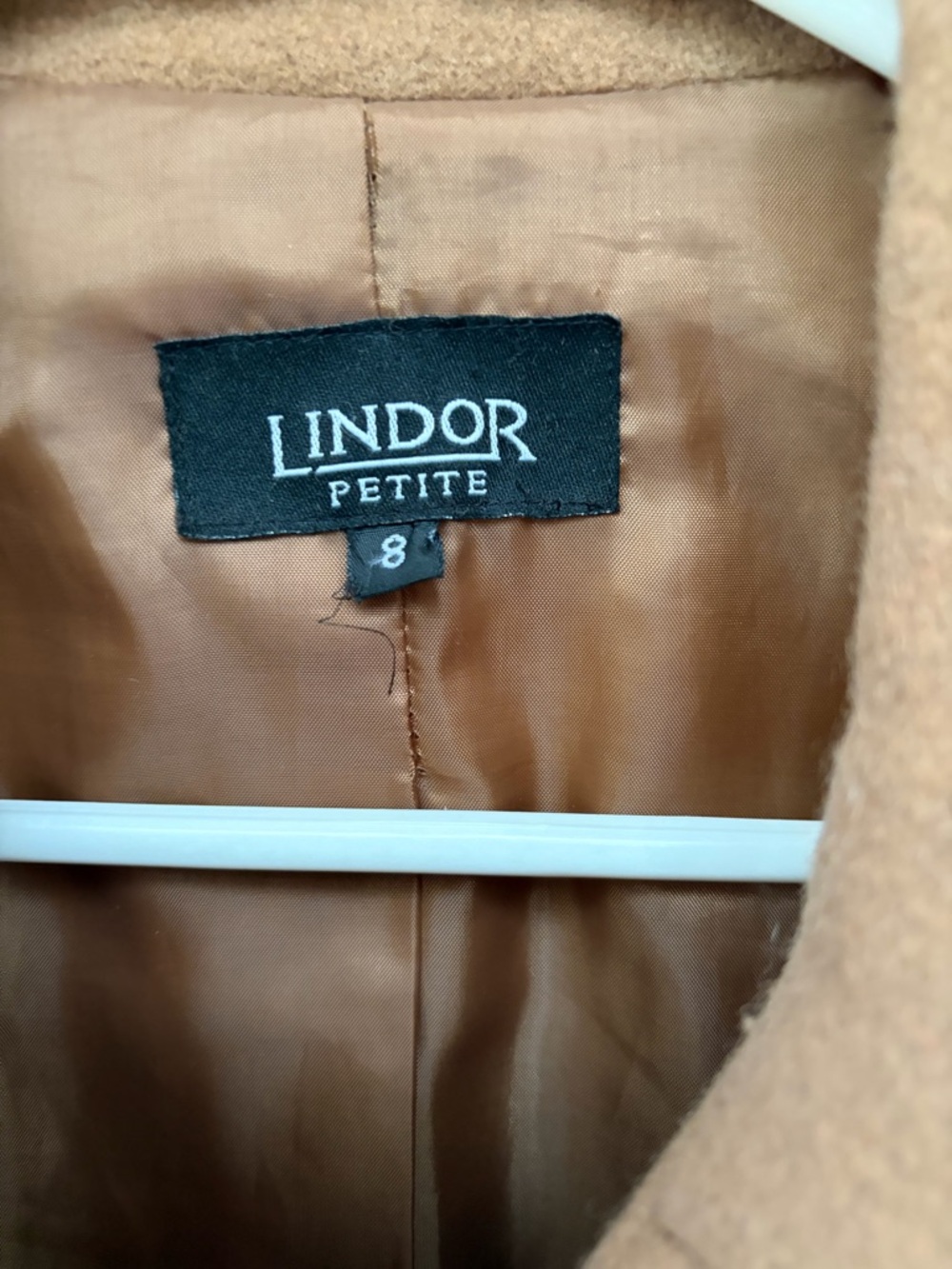 Vintage Lindor Camel Wool/Cashmere Blend Jacket - Picture 2 of 7